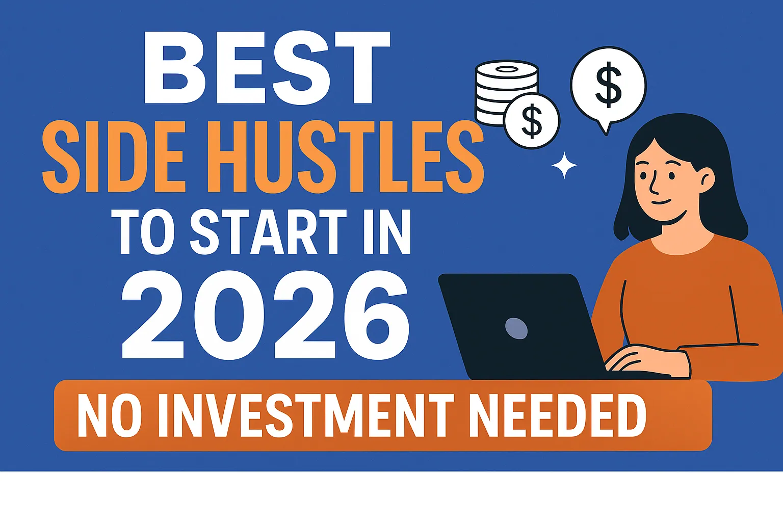 Best Side Hustles to Start in 2026 (No Investment Needed) | Earn More ...